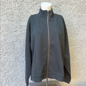 Vintage Norsport Dark Gray Zip-Up Jacket